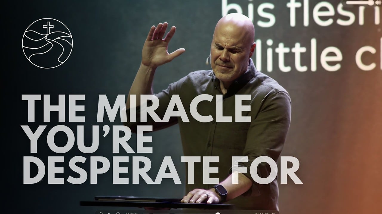 The Miracle You're Desperate For sermon graphic