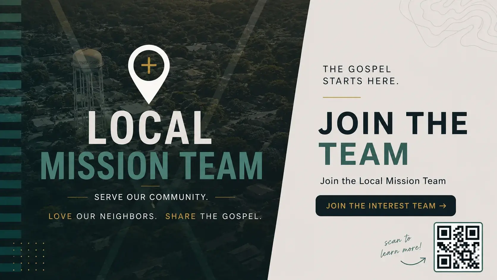 Local Mission Team. Join the team.