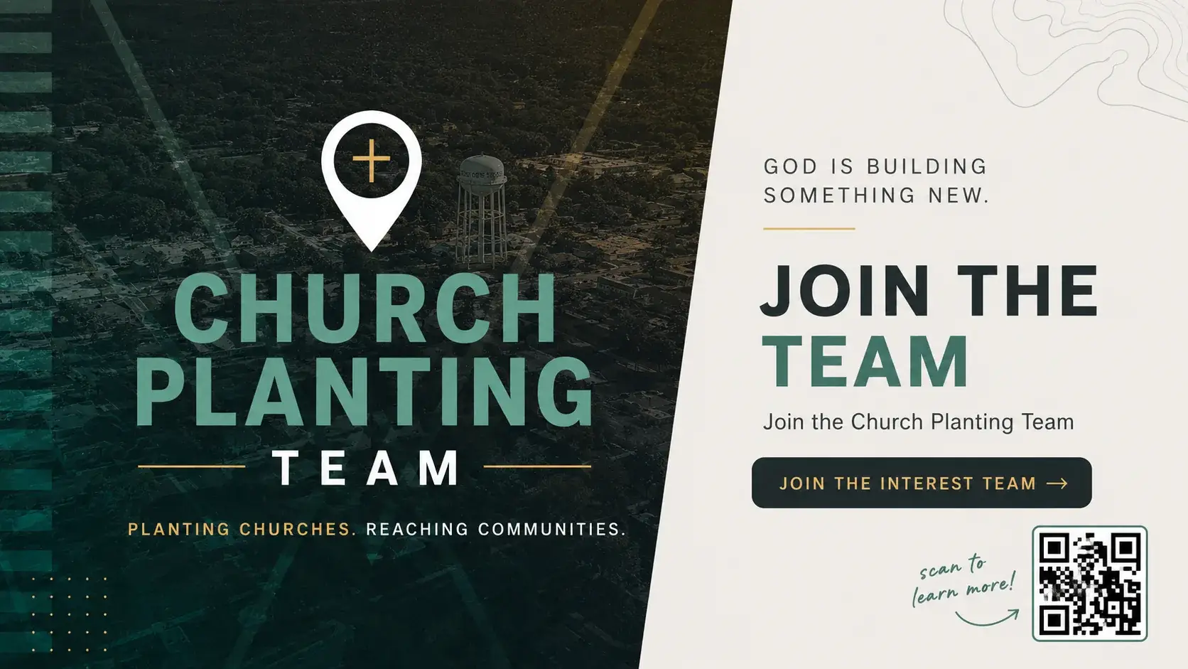 Church Planting Team. Join the team.