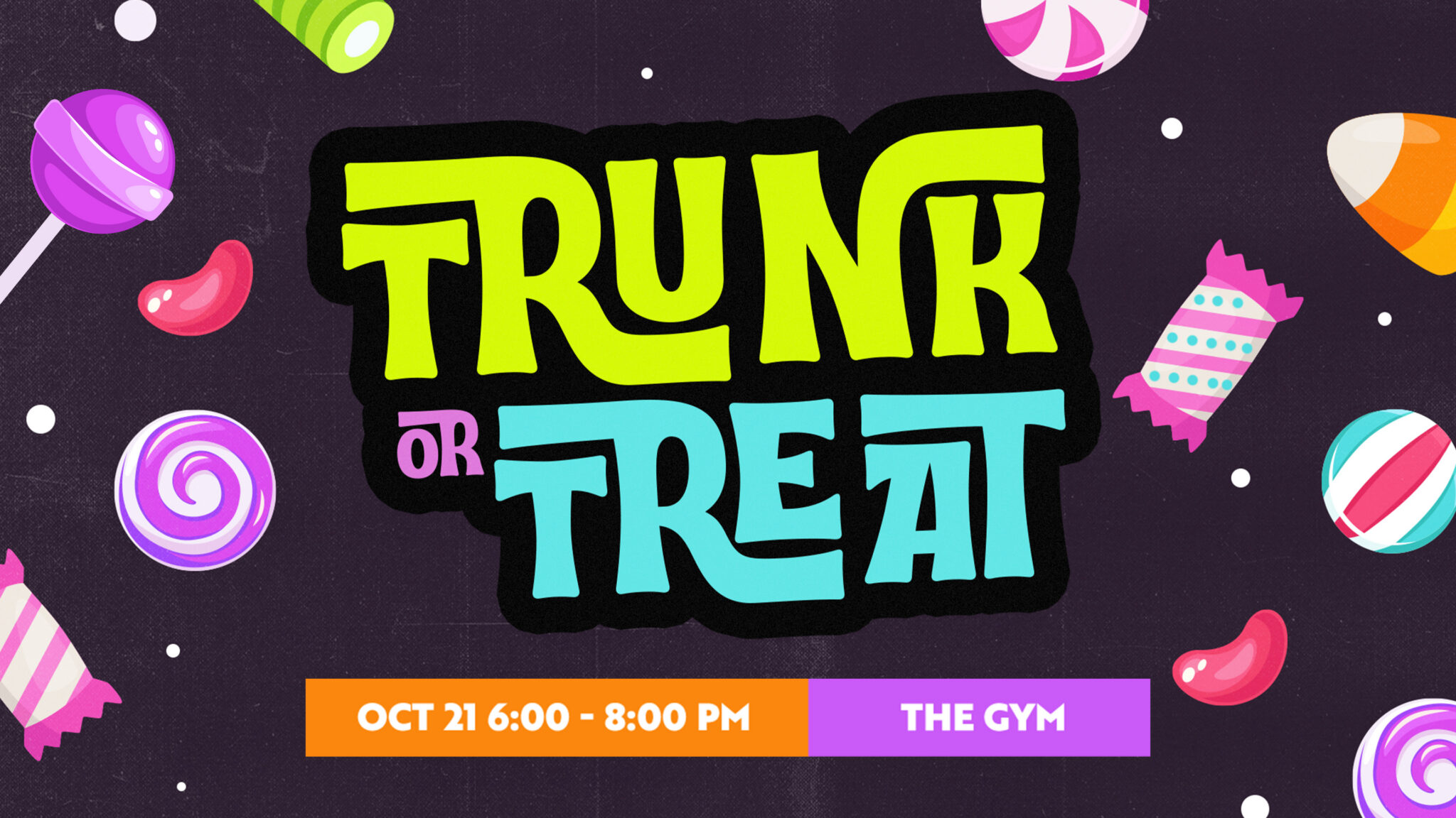 Trunk or Treat event graphic